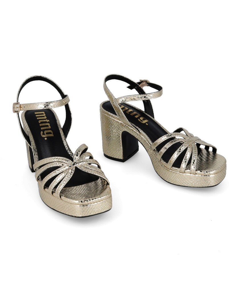 Sandalias con plataforma Mustang Britt 56646