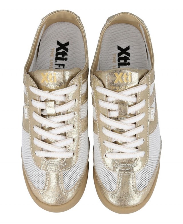 Metallic trainers XTI 14544201