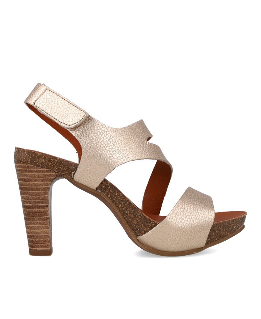 Sandalia tacón madera Penelope 5067-784