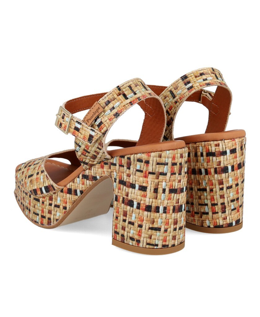 Sandalias con plataforma Penelope 6459