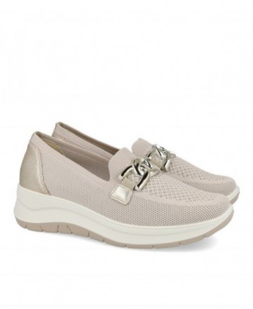 Loafers with gold chain Imac 105140