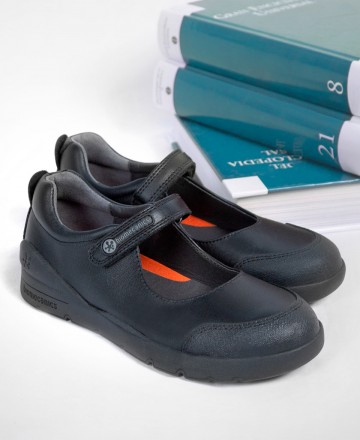 School shoes with velcro fastening Biomecanics 181121