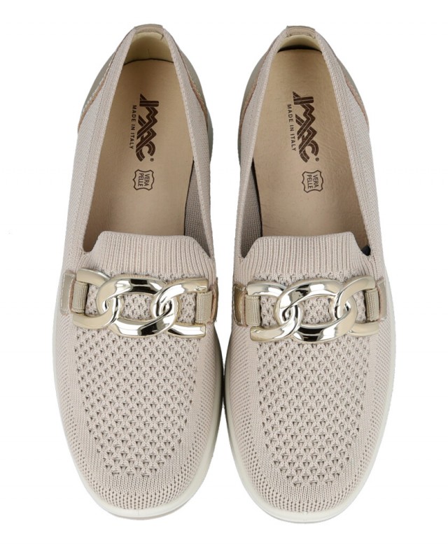 Loafers with gold chain Imac 105140
