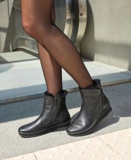 Imac fur lined ankle boots 656528