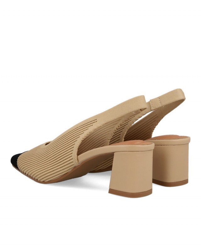 Miss Elastic 75021 court shoes