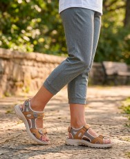 Sandalias piel trekking Paredes Banyotes VP 22176