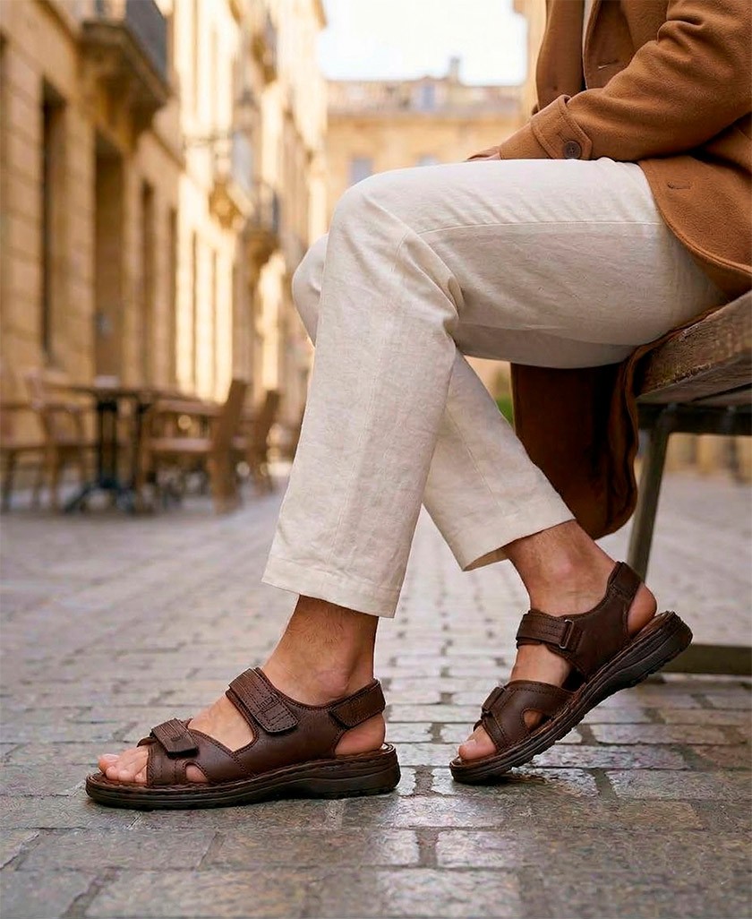 Sandalias con velcro Fluchos F2197