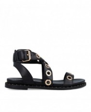 Carmela 162389 flat buckle sandals