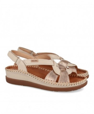 Pikolinos Cadaqués W8K-1839C1 metallic sandals