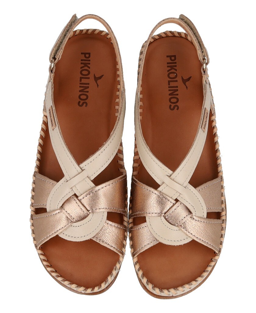 Pikolinos Cadaqués W8K-1839C1 metallic sandals