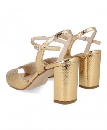 Marian 53404 Gold Heeled Sandals