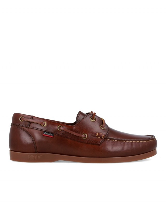 Callaghan Yate 51600 brown boat shoes
