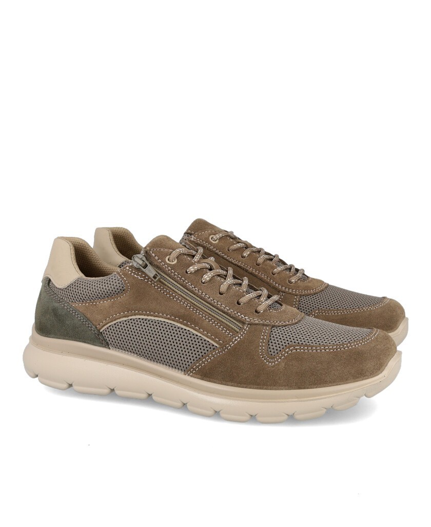 Imac 102550 casual sneakers with a zip