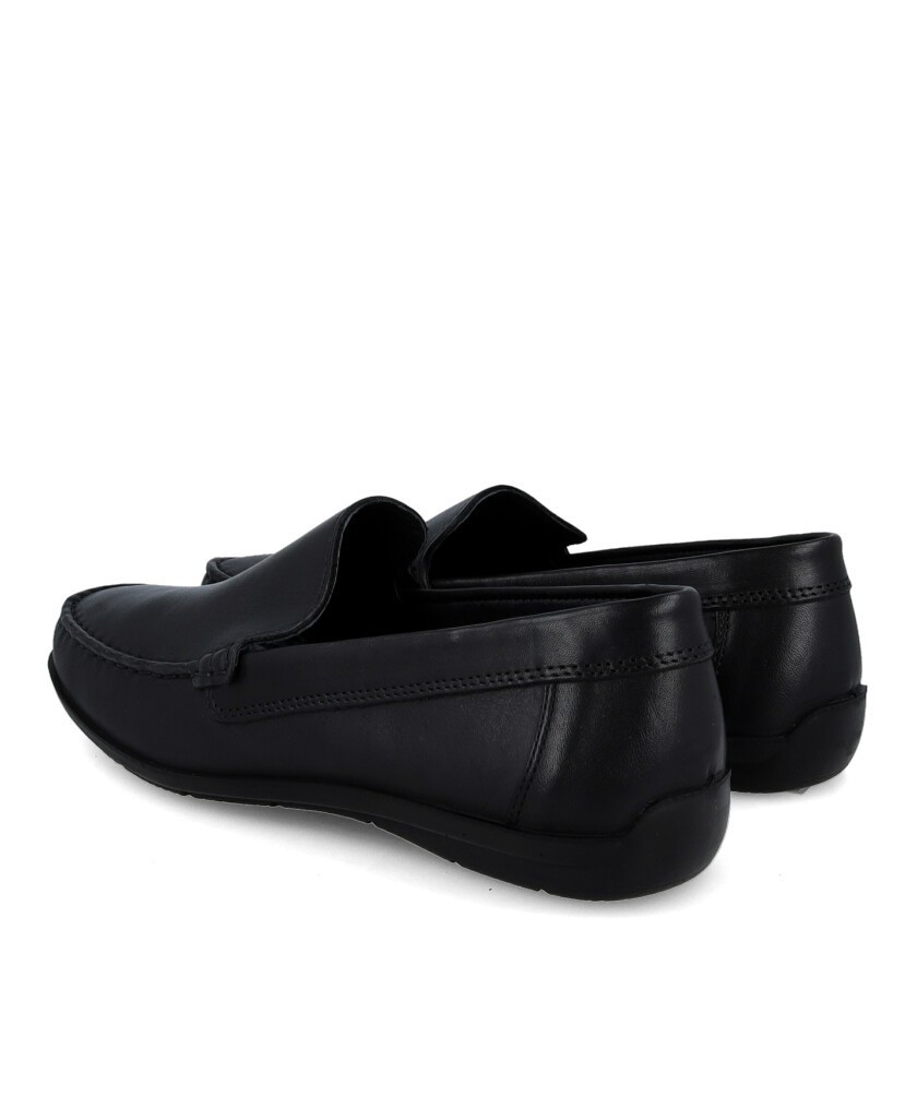 Imac 100760 black men's loafers