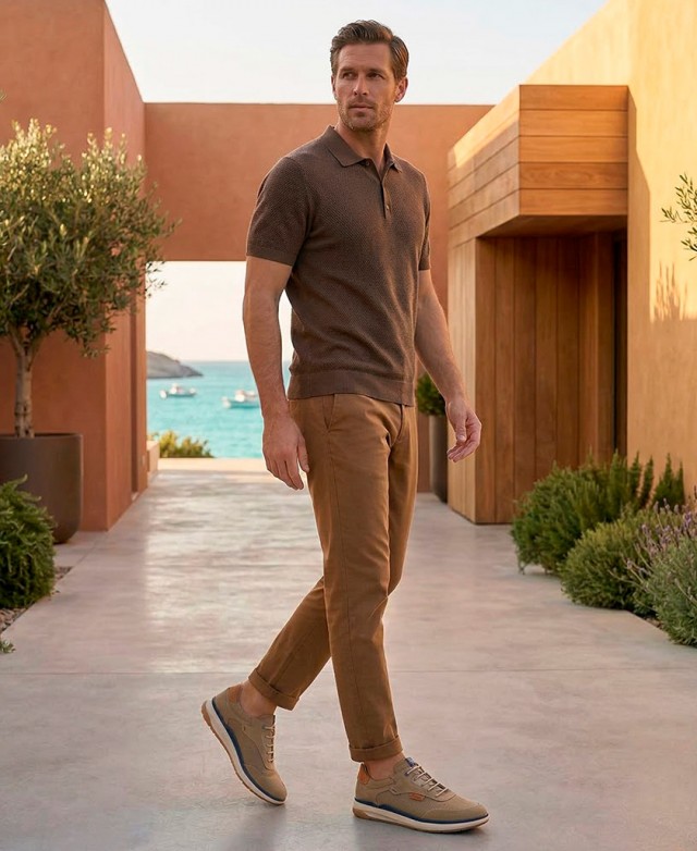 Zapatos casual de piel Fluchos Jeff F2210