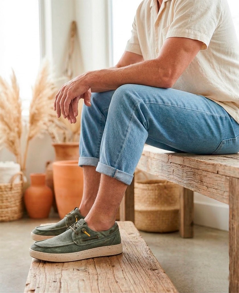 Náuticos para hombre Natural World Oster 8413E