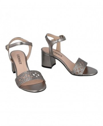 Patricia Miller 7093F metallic heeled sandals