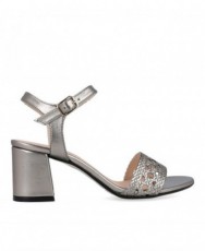 Patricia Miller 7093F metallic heeled sandals