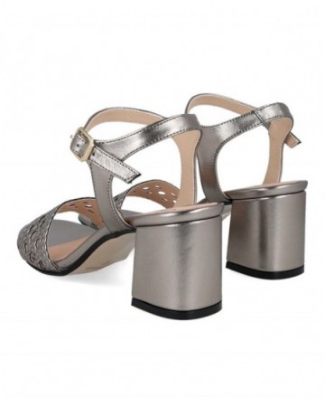 Patricia Miller 7093F metallic heeled sandals