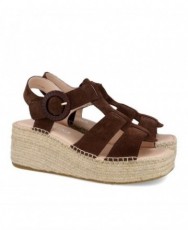 Macarena ANISA 17 brown platform espadrilles