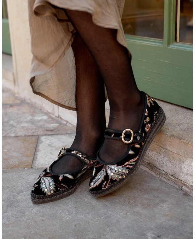 Merceditas estampadas Alhamas Azucena 52900 TFPP