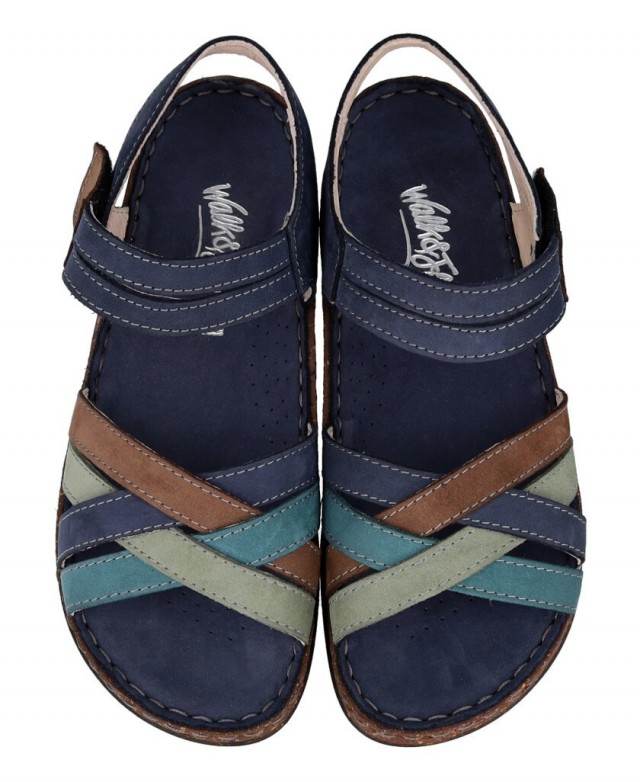 Sandalias de piel mujer Walk&Fly 3861 43170