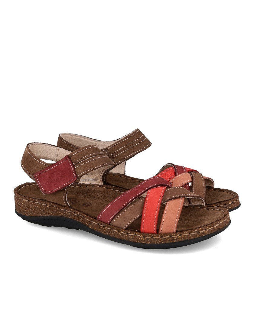 Walk&Fly 3861 43170 multicoloured strappy sandals