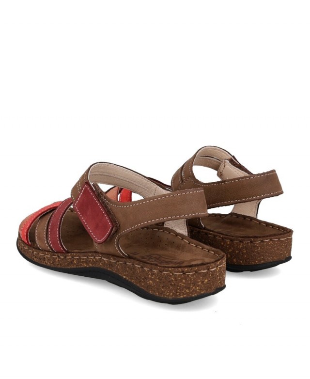 Sandalias de tiras multicolor Walk&Fly 3861 43170