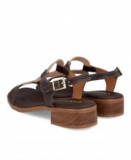 Sandalias plana de piel mujer Catchalot 5893