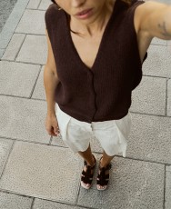 Macarena ANISA 17 brown platform espadrilles