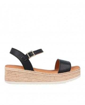 Catchalot 6022 black platform sandals