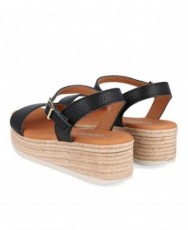 Catchalot 6022 black platform sandals