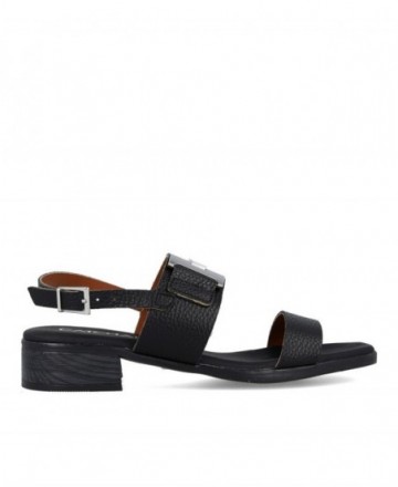 Catchalot 5892 black leather sandals