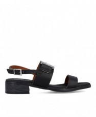 Sandalias negras de piel Catchalot 5892