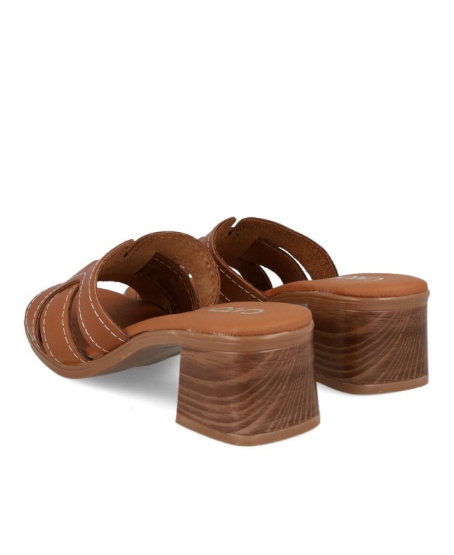 Sandalias de piel con tacón Catchalot 5902