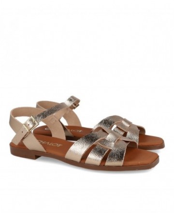Sandalias planas platino Catchalot 5813