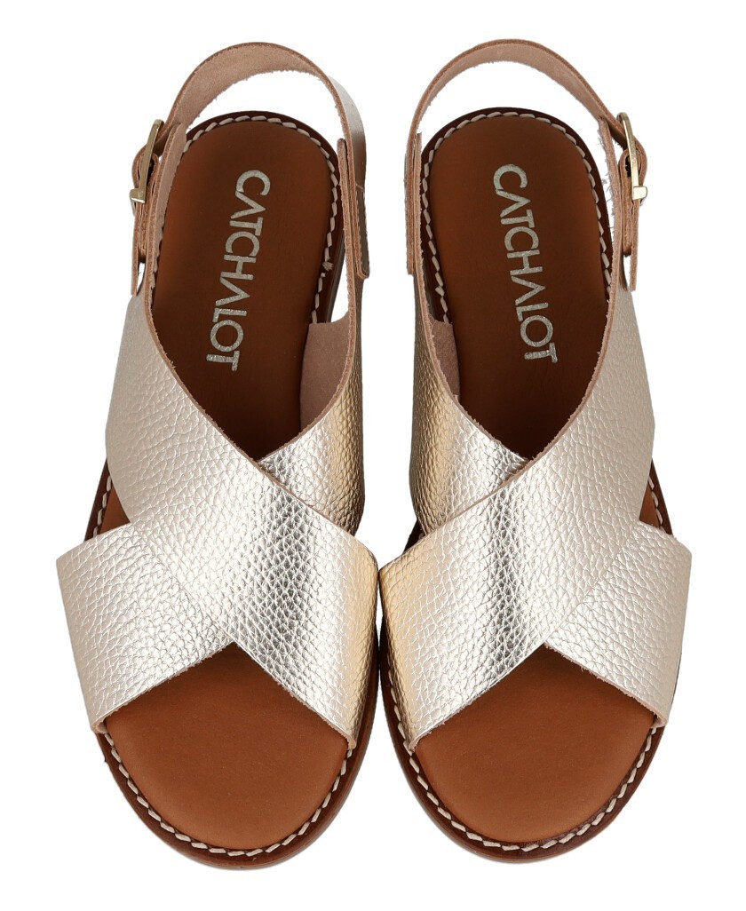 Sandalias de piel planas Catchalot 5831