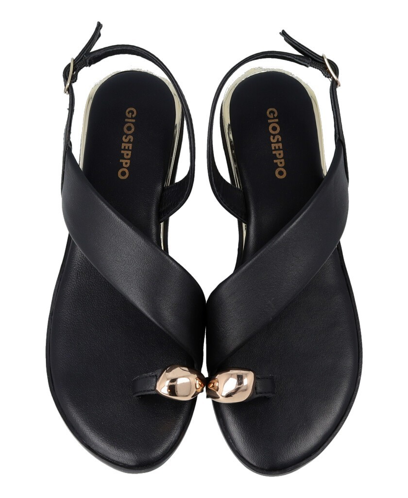 Gioseppo Stony 79072-P flat jewelled sandals