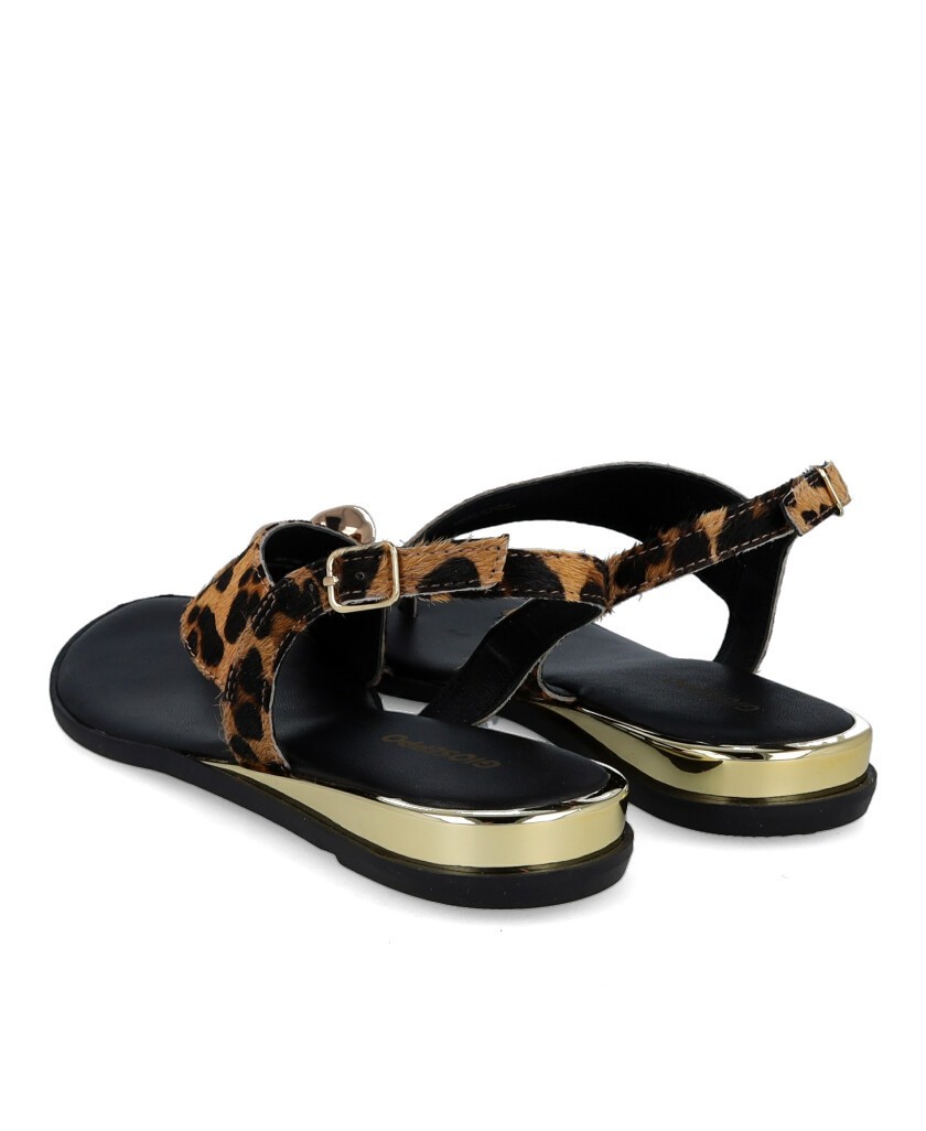 Gioseppo Mairo 78191-P animal print sandals