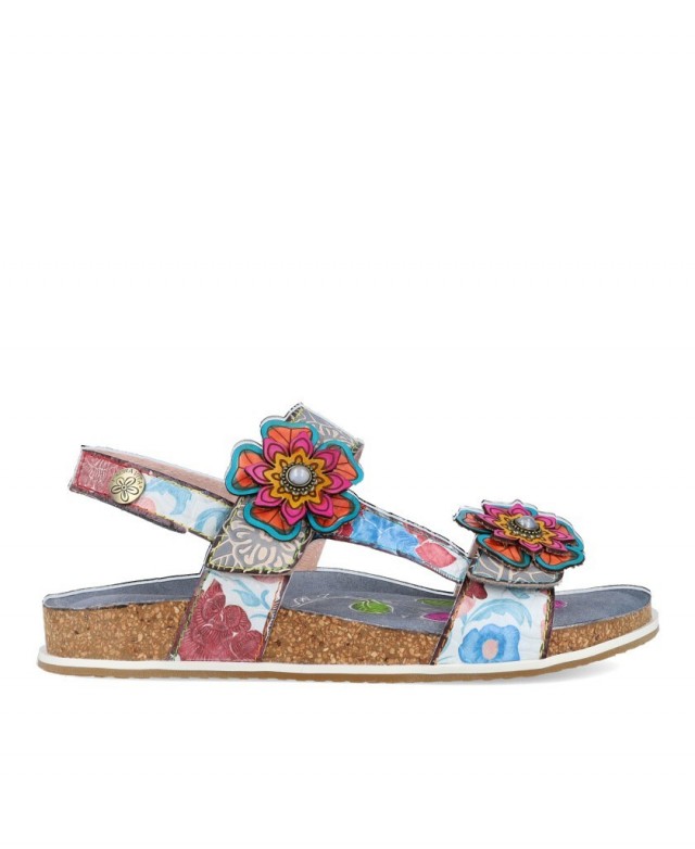 Sandalias estampadas Laura Vita Brcyano 38