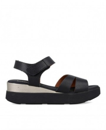 Sandalias negras con plataforma Catchalot 5963