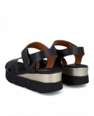 Catchalot 5963 black platform sandals