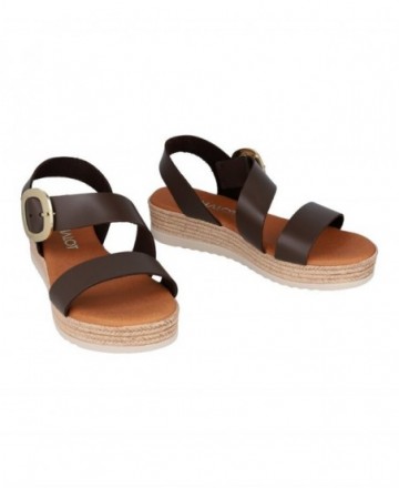 Sandalias con plataforma marrones Catchalot 6012