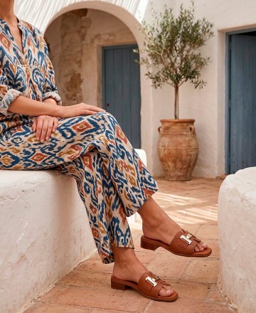 Sandalias estilo Hermes Catchalot 5890