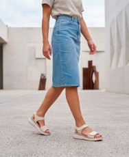 Sandalia de velcro con plataforma Catchalot 5942