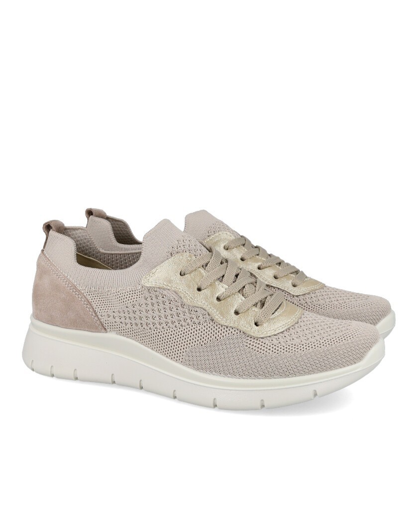 Imac 106210 women's wedge trainers