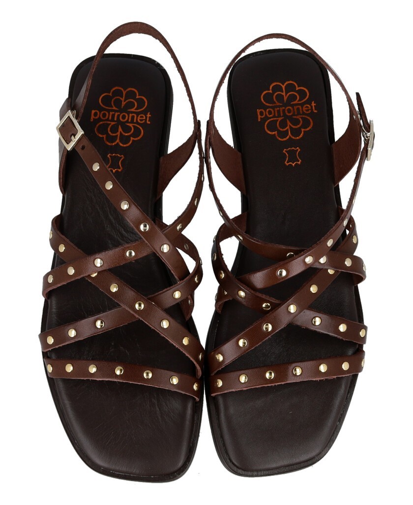 Sandalias de piel con tiras Porronet Blair 3223