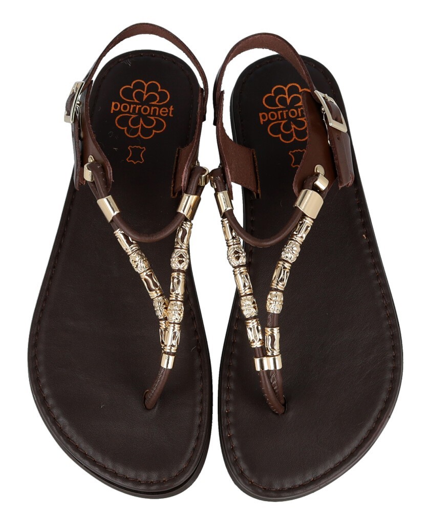 Porronet Ada 3205 women's beaded sandals