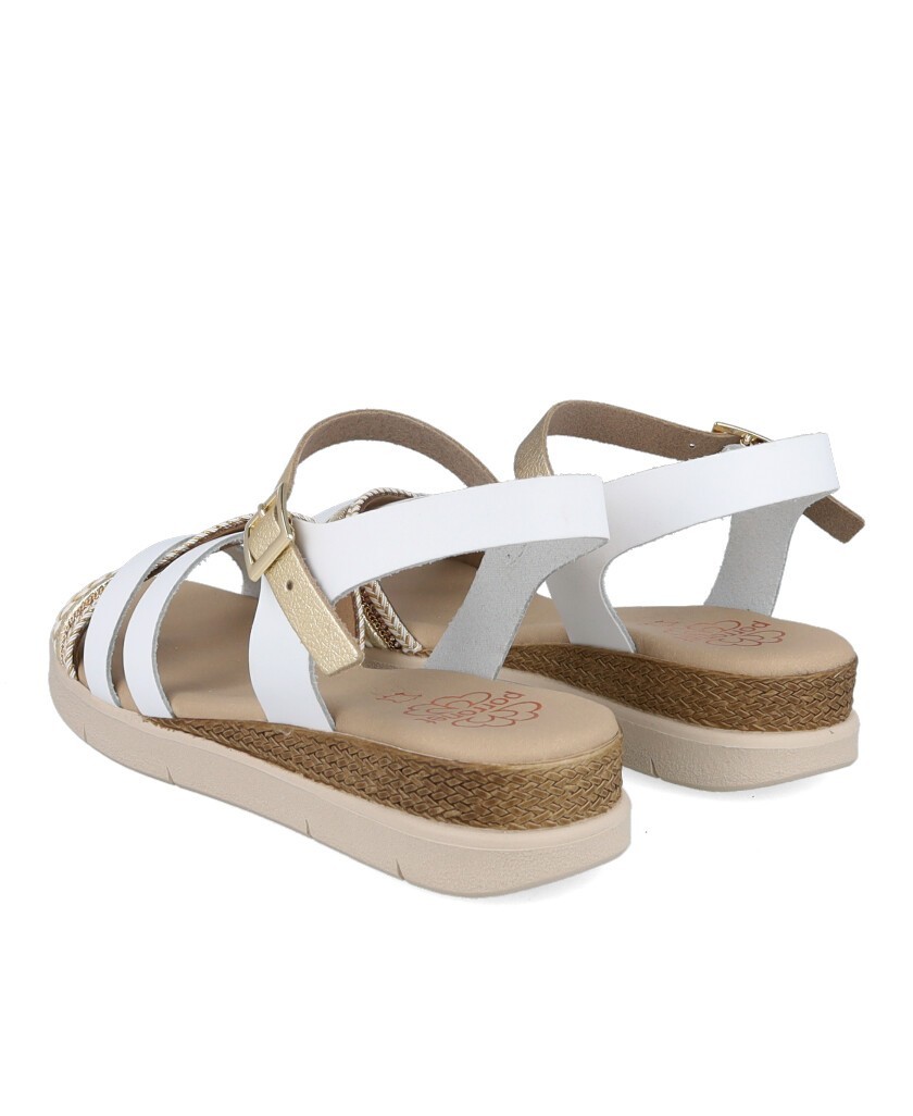 Sandalias con cuña Porronet Fabiana 3278