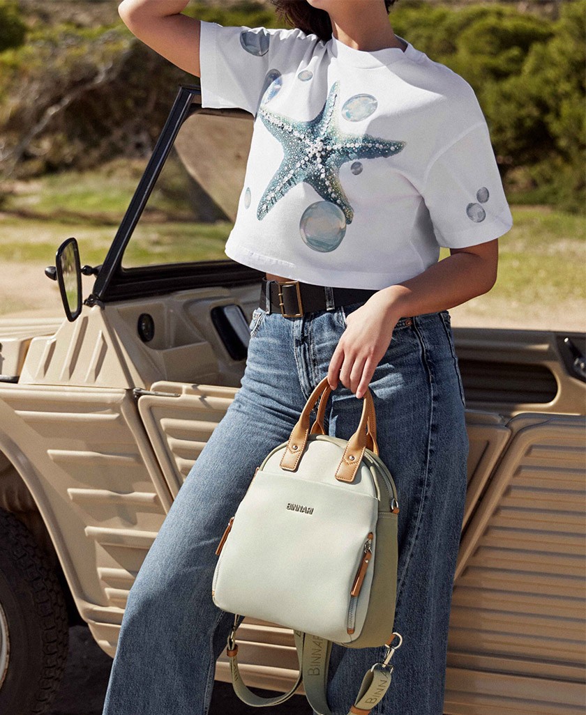 Mochila multiposición Binnari Hiedra 20985